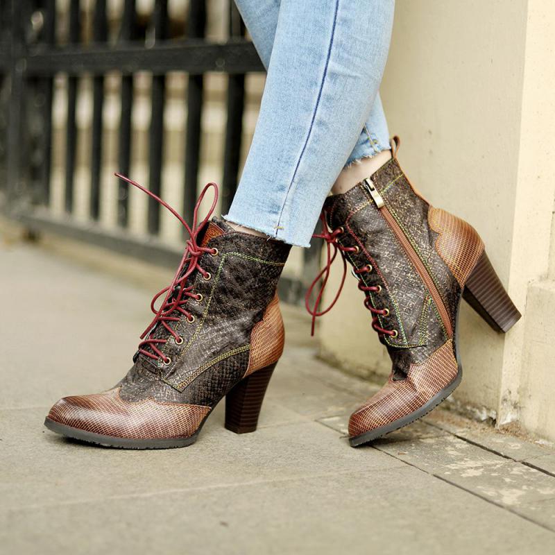 Frida Leather Boots