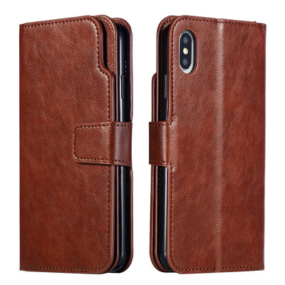 Elle Luxury PU Leather Case For iPhone Wallet Phone Case